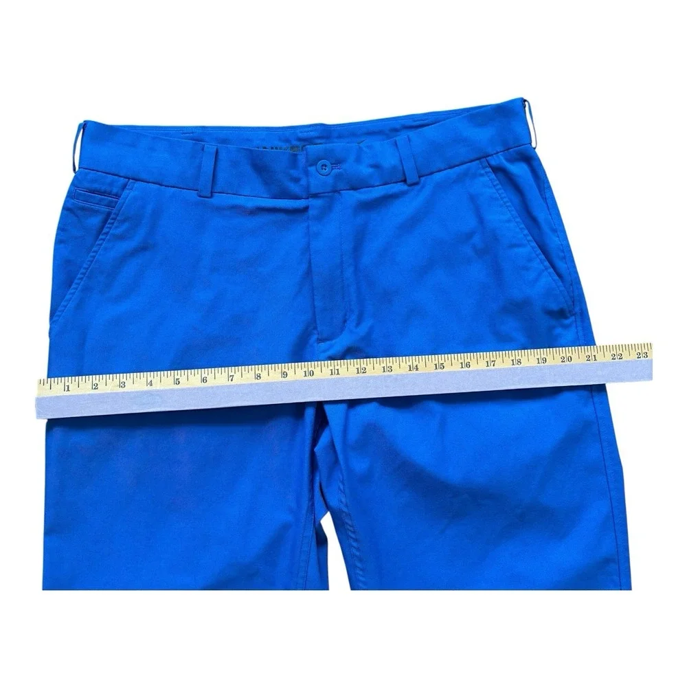 Nike Golf Mens 36x34 Pants‎ Trousers Modern Dri-fit, Blue, Polyester